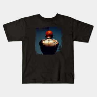 Dennis rodman back Kids T-Shirt